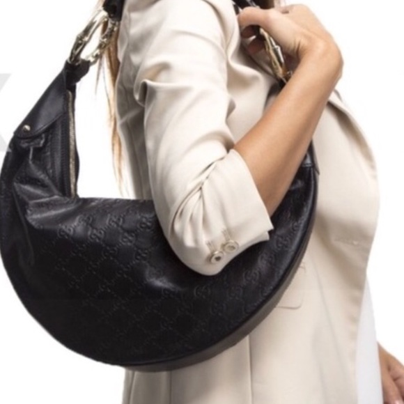 Gucci Handbags - Gucci Guccisima GG Leather Hobo Bag